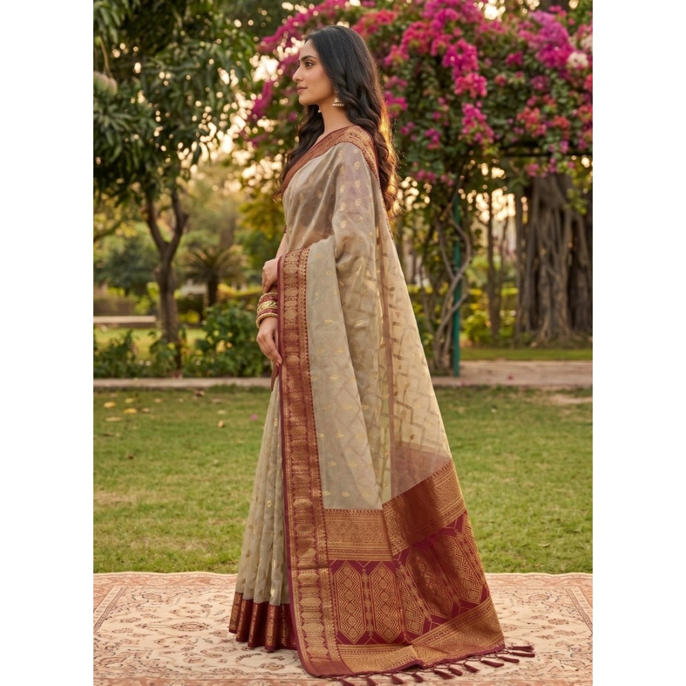 Women's Cotton Printed Saree · 2512