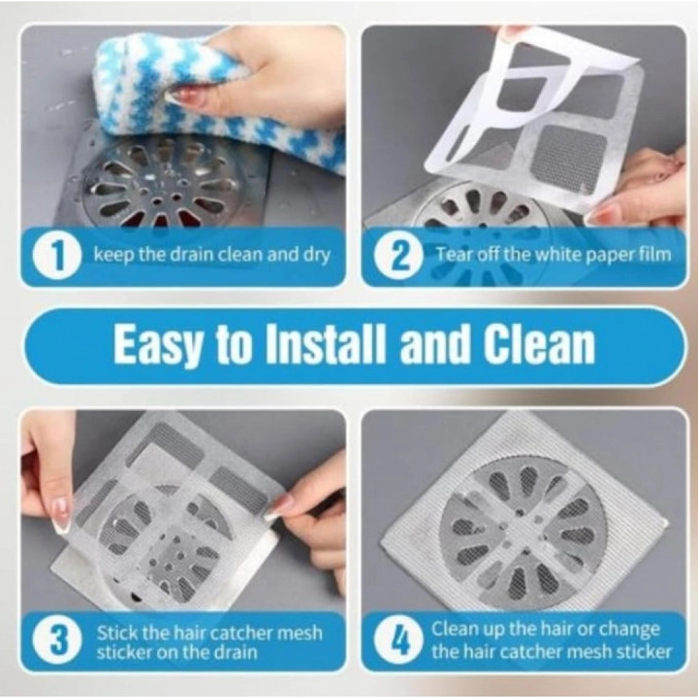 Flexible Drain Covers · Pack of 20 — Silver