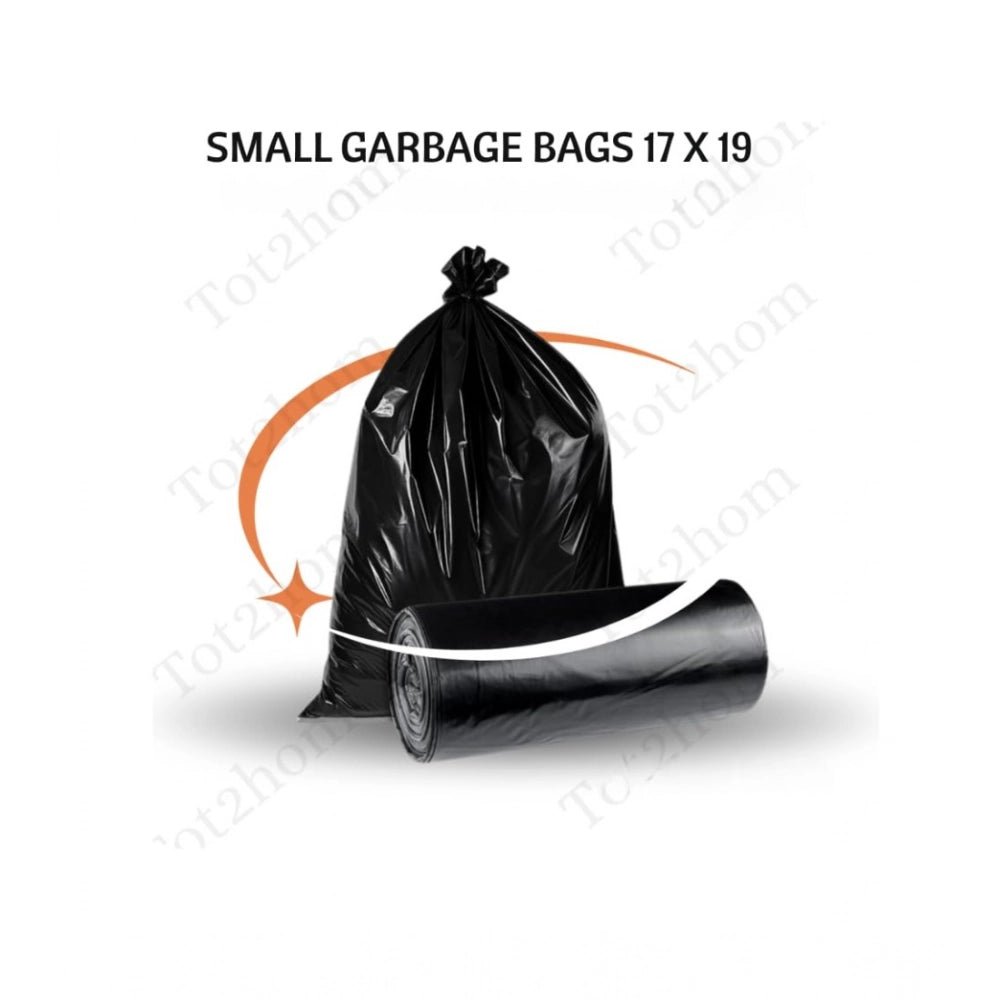 17×19in Garbage Bags · Pack of 4 — Black