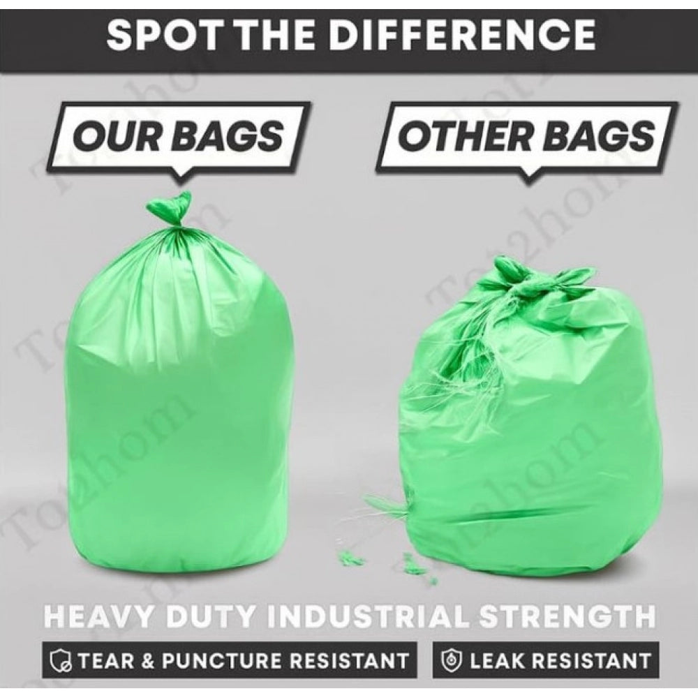 17×19in Garbage Bags · Pack of 3 — Green