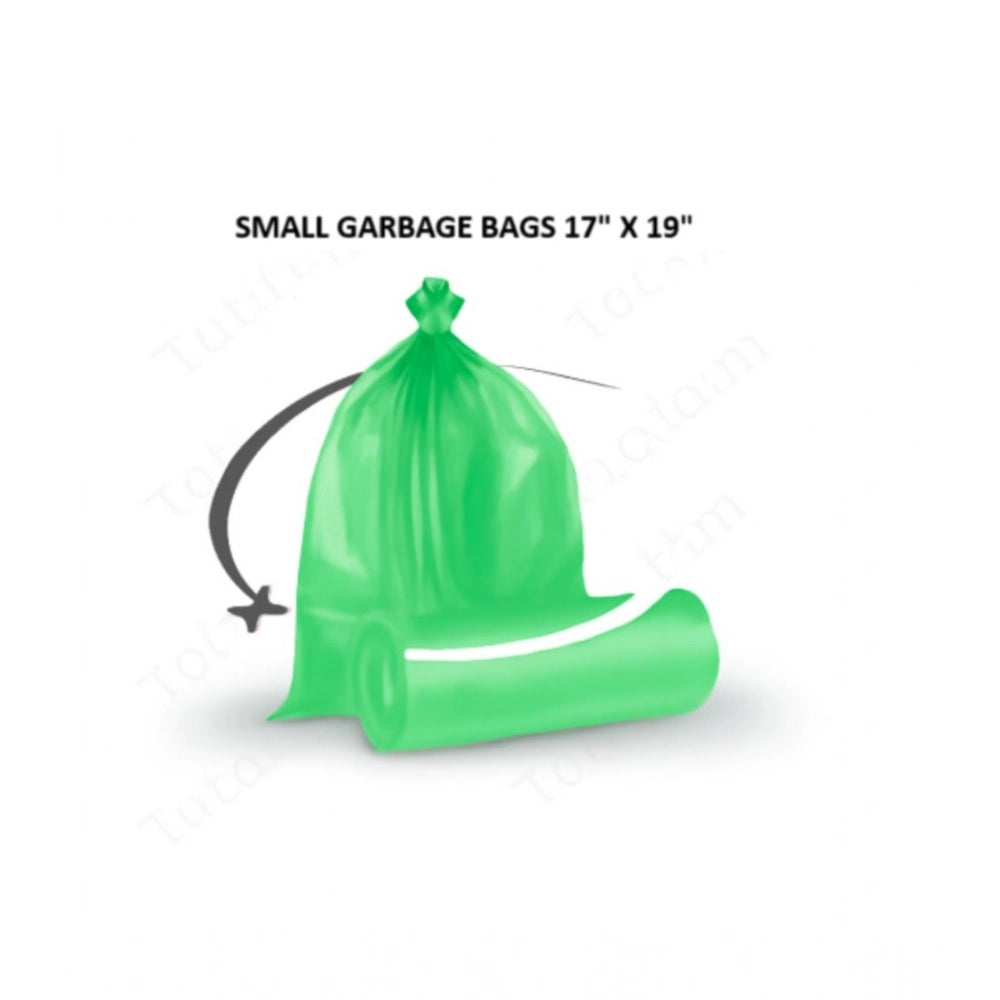 17×19in Garbage Bags · Pack of 12 — Green