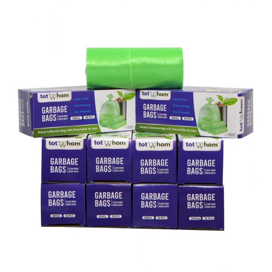 17×19in Garbage Bags · Pack of 10 — Green