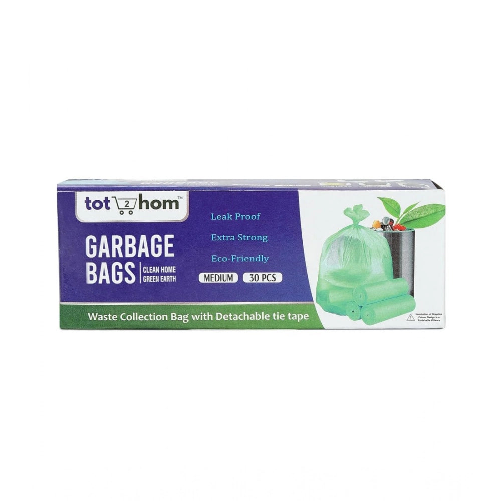 19×21in Garbage Bags · Pack of 3 — Green