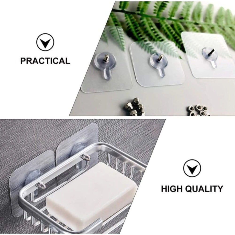 Acrylic Metal Wall Hooks · Pack of 10