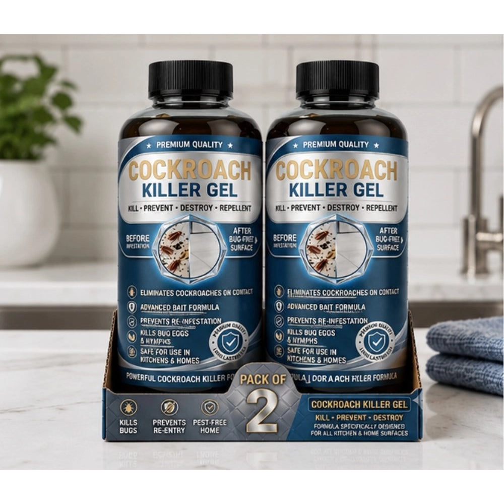 Cockroach Killer Gel Bottles 100 mls · Pack of 2
