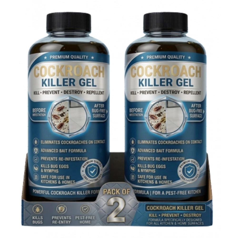 Cockroach Killer Gel Bottles 100 mls · Pack of 2