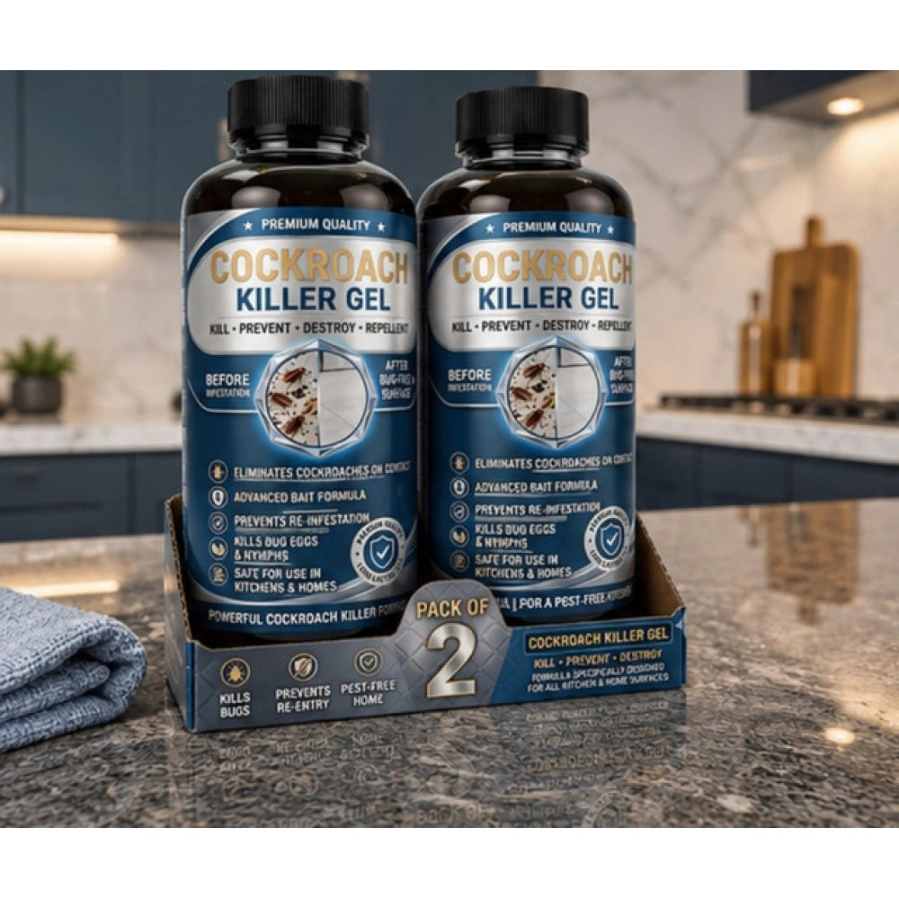 Cockroach Killer Gel Bottles 100 mls · Pack of 2