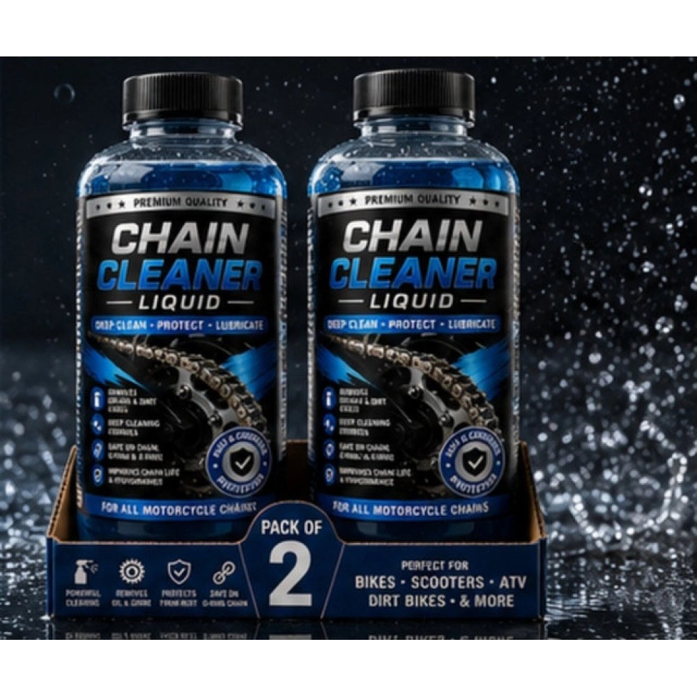 Chain Cleaner Liquid Bottles 100 mls · Pack of 2