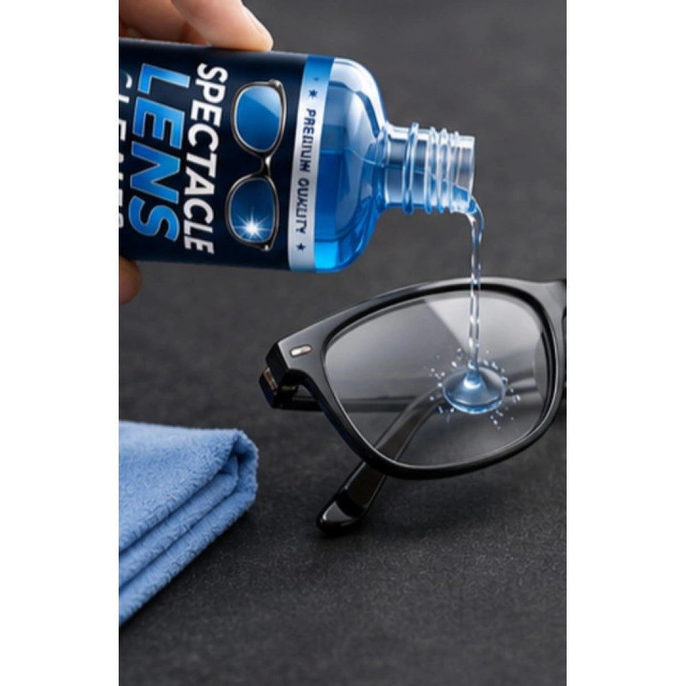 Spectacle Lens Cleaner Liquid Bottles 100 mls · Pack of 2