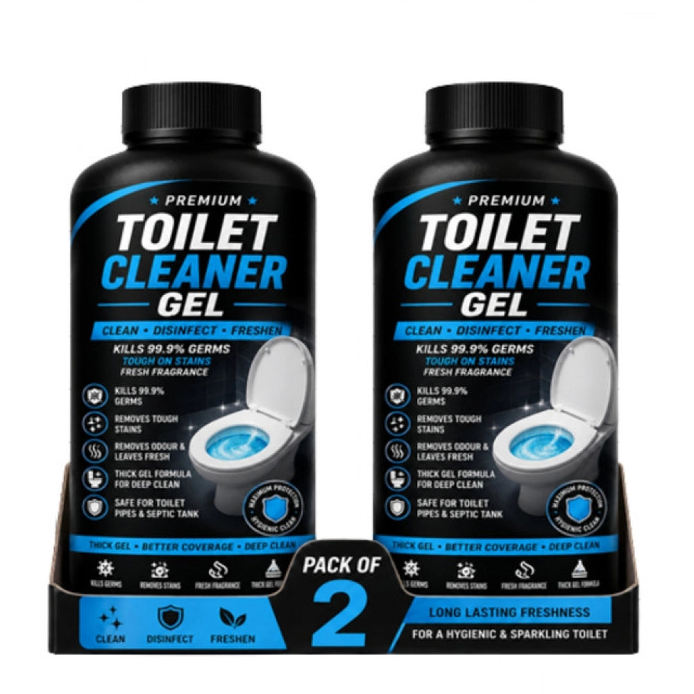 Toilet Cleaner Gel Bottles 100 mls · Pack of 2