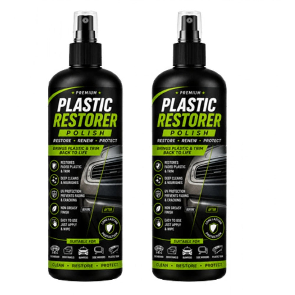 Restorer Polish Liquid Spray Bottles 100 mls · Pack of 2
