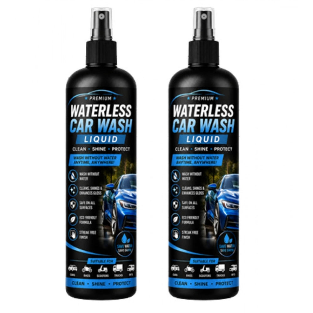 Waterless Car Wash Liquid Spray Bottles 100 mls · Pack of 2