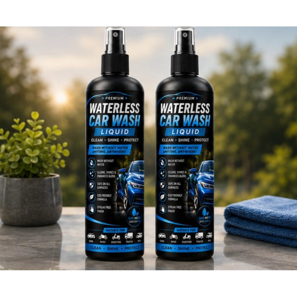 Waterless Car Wash Liquid Spray Bottles 100 mls · Pack of 2