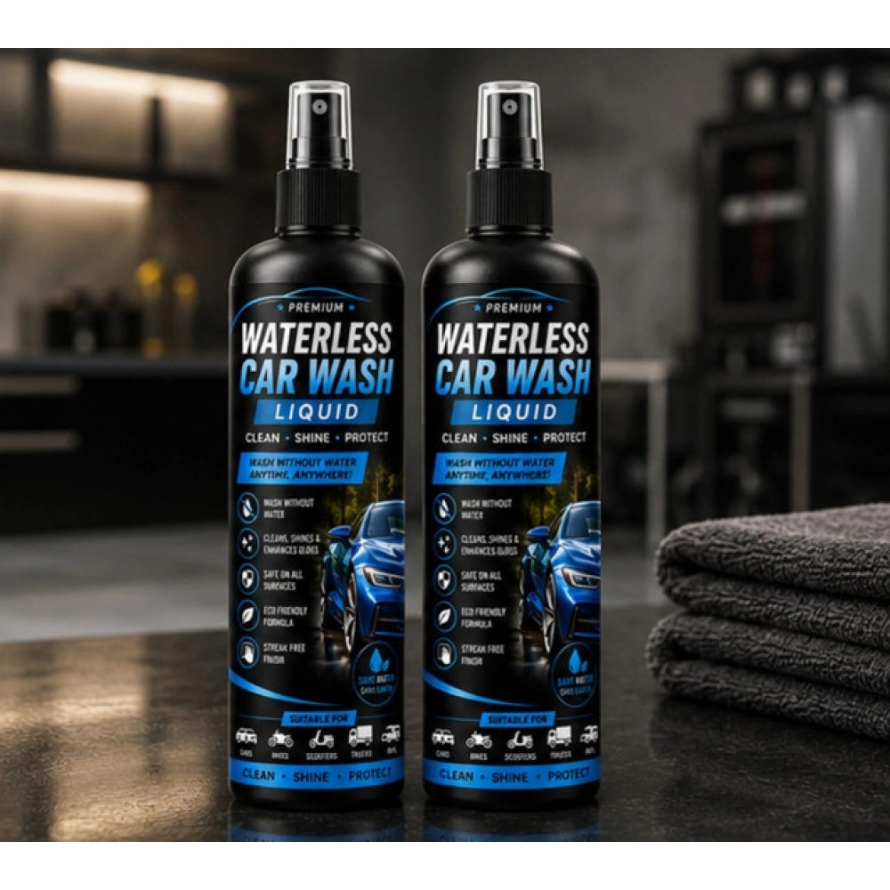 Waterless Car Wash Liquid Spray Bottles 100 mls · Pack of 2