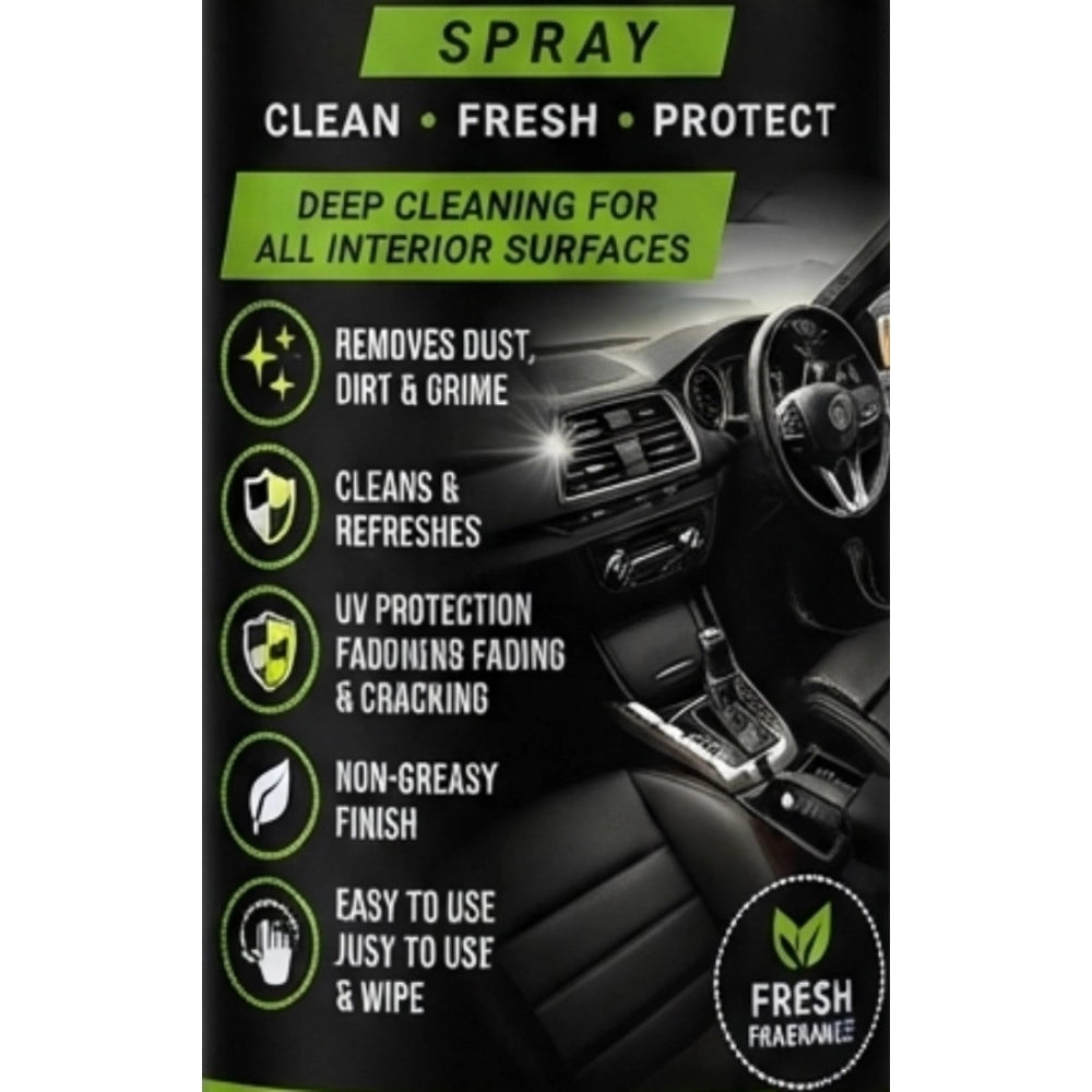 Car Interior Cleaner Liquid Spray Bottles 100 mls · Pack of 2