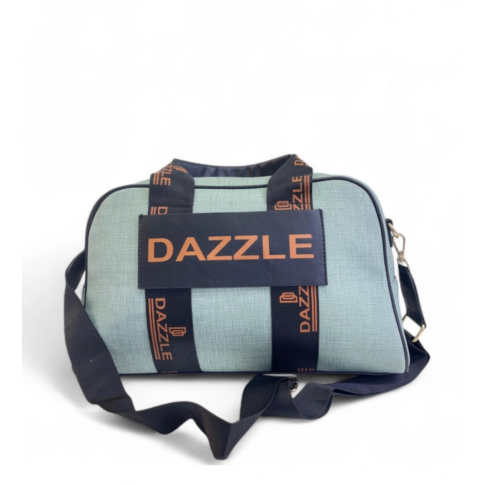 Women's Textured Duffle Bag — Green