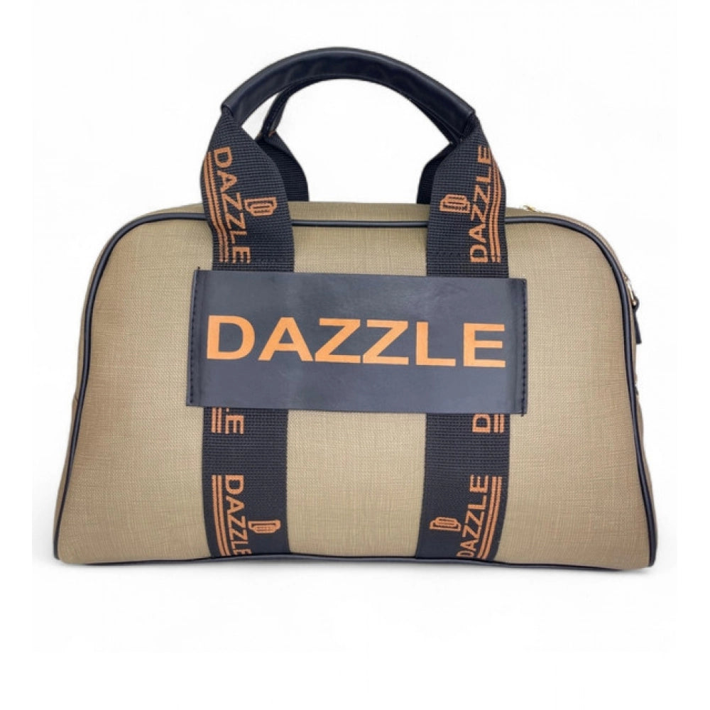 Women's Textured Duffle Bag — Olive Green