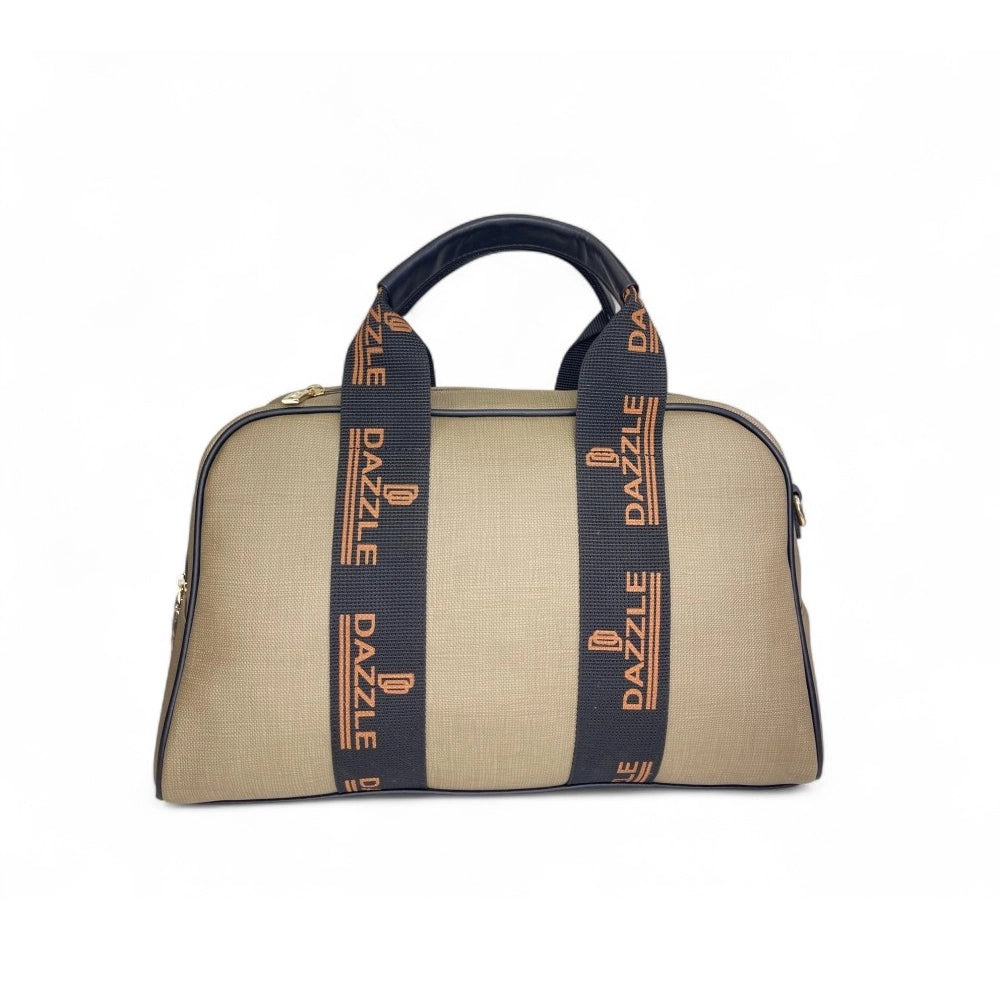 Women's Textured Duffle Bag — Olive Green