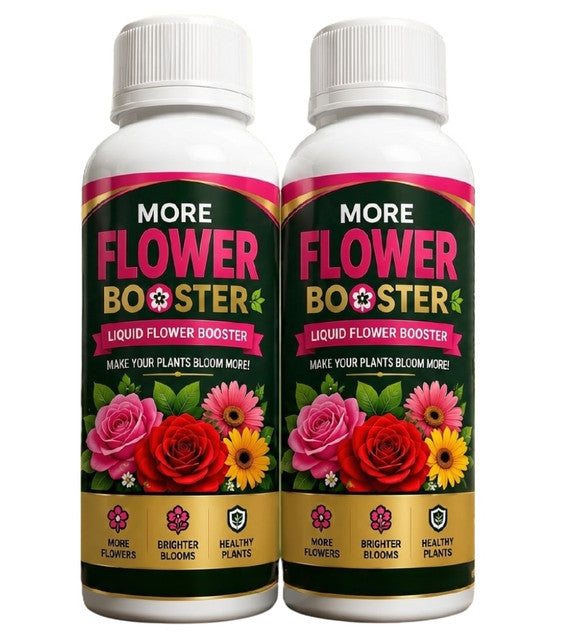 Flower Growth Booster Liquid Fertilizer Bottles - 100 mls · Pack of 2