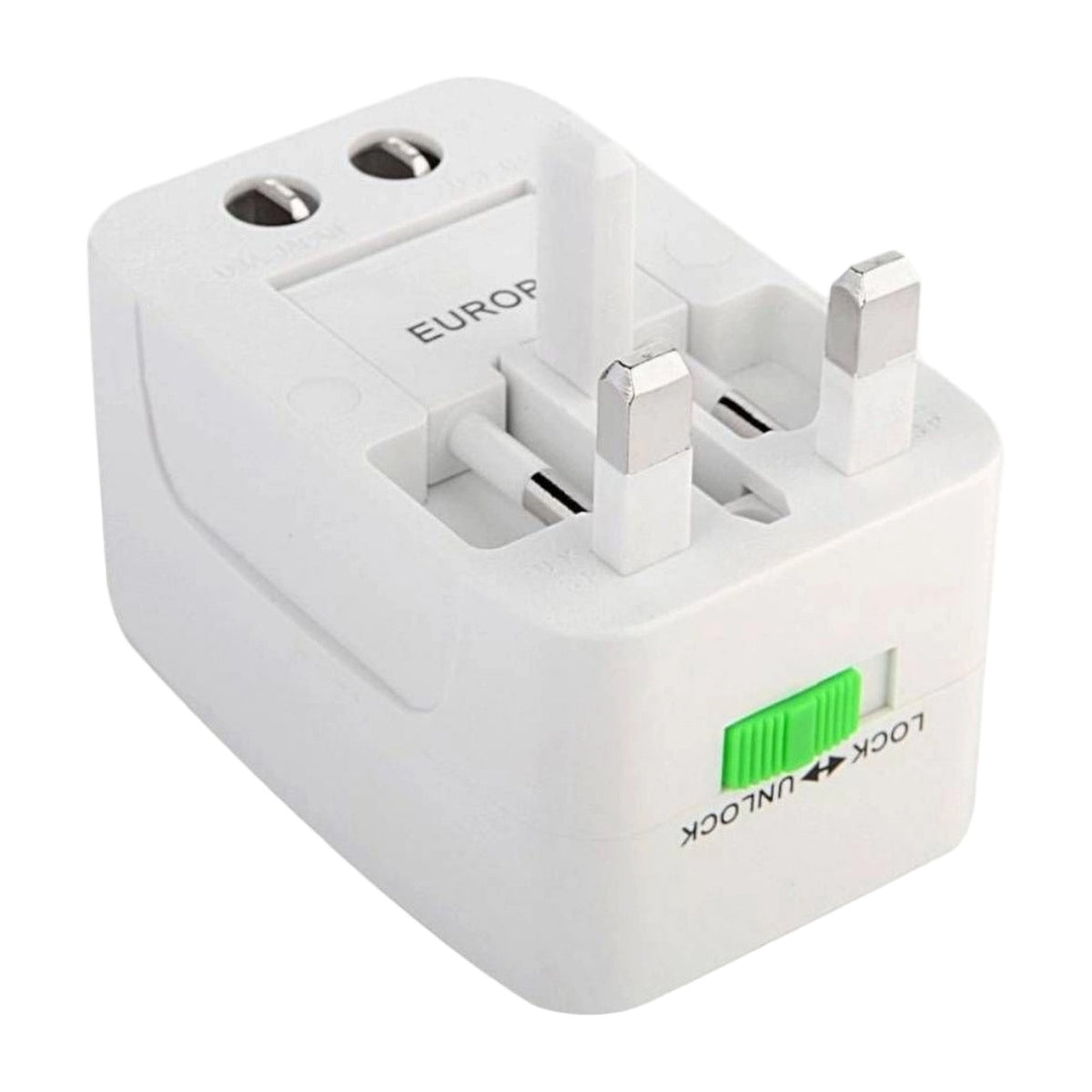 Universal Travel Adapter — White AllQwik
