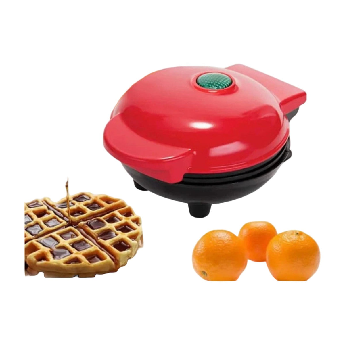 Waffle Maker — Red AllQwik