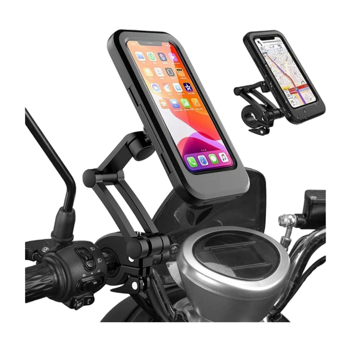 Waterproof Mobile Phone Holder — Black AllQwik