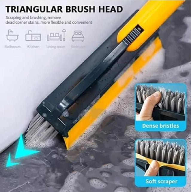 2 in1 Floor Scrub Cleaning Brush Wiper · Pack of 2