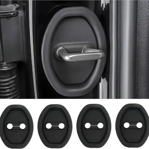 Car Silicone Door Latch Lock Protective Cover · Pack of 4