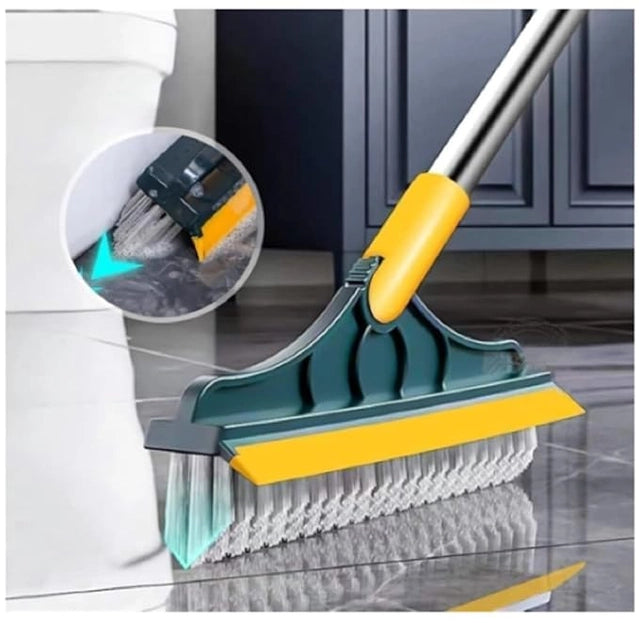2 in1 Floor Scrub Cleaning Brush Wiper · Pack of 2
