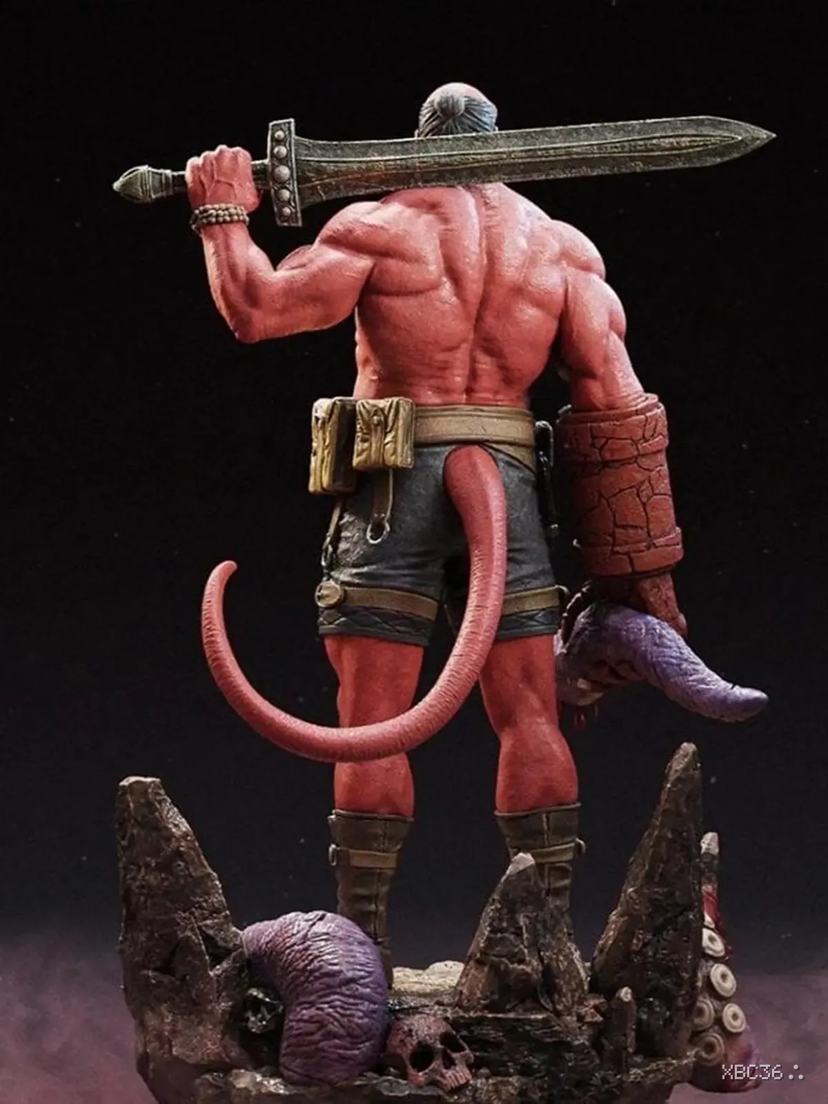 Hellboy Resin Statue – 1/6 Scale