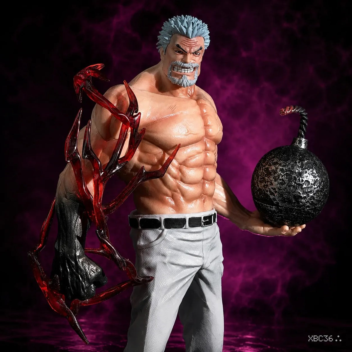 Monkey D. Garp “Prime Hero” Haki Unleashed Statue