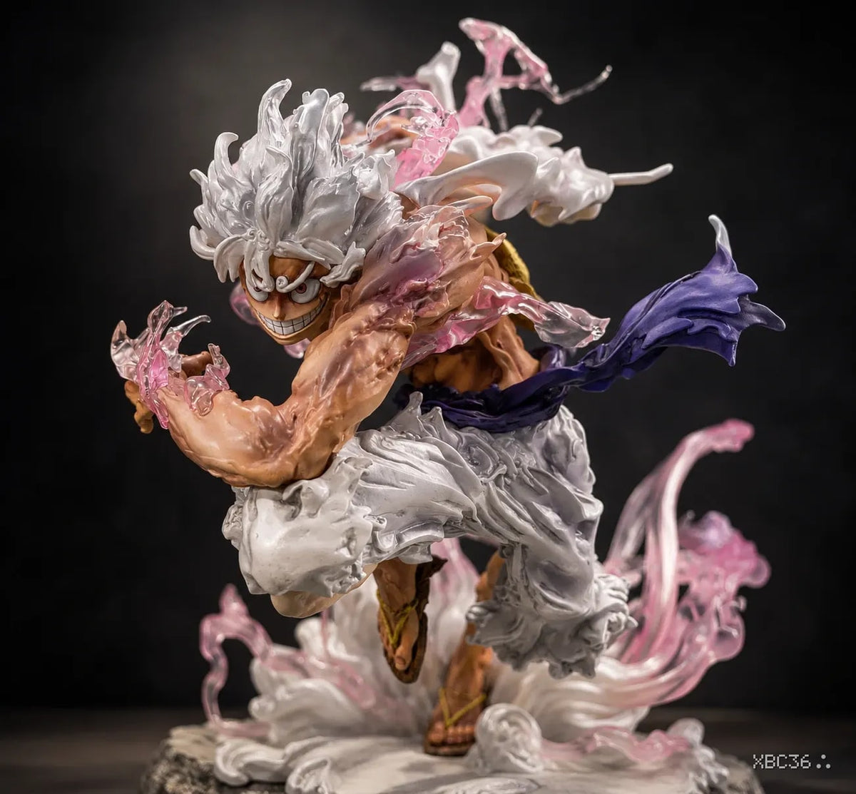 Monkey D. Luffy – Gear 5 (Nika Mode) LED Action Figure