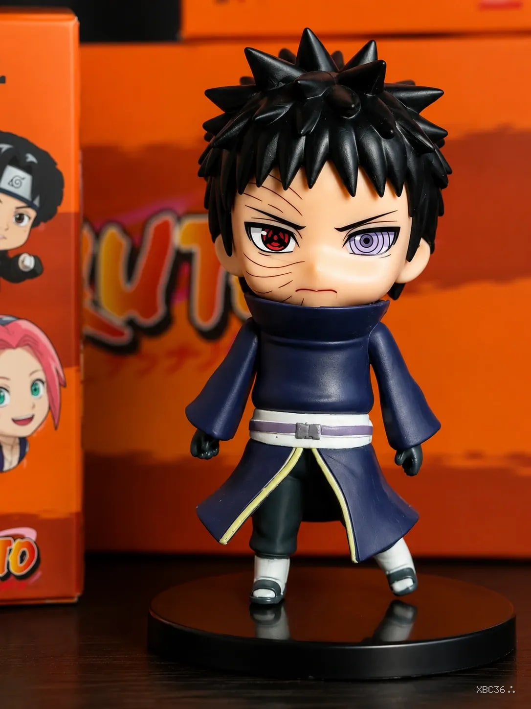 Naruto Chibi Figurine Set – 6 PCS Anime Mini Collectible Figures (10 cm)