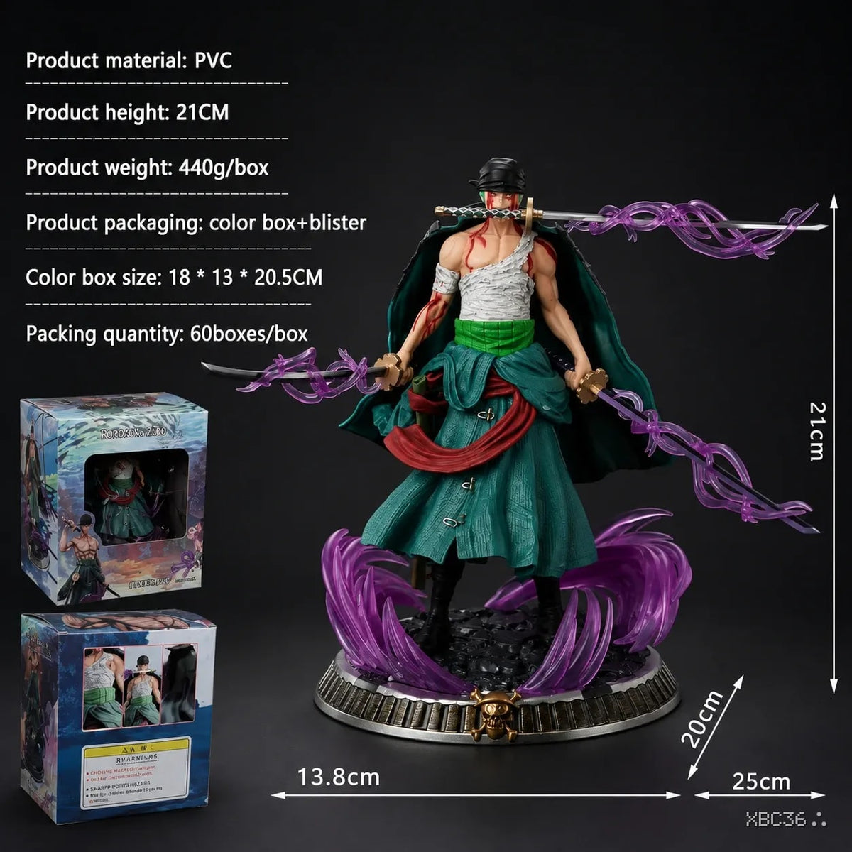 One Piece Roronoa Zoro Action Figure