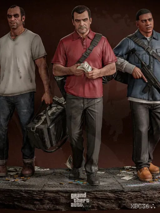Grand Theft Auto V – 1/6 Scale Resin Statue by
