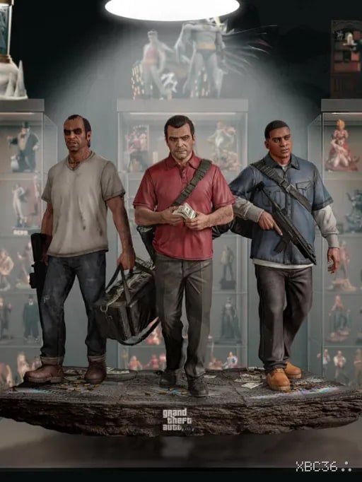 Grand Theft Auto V – 1/6 Scale Resin Statue by