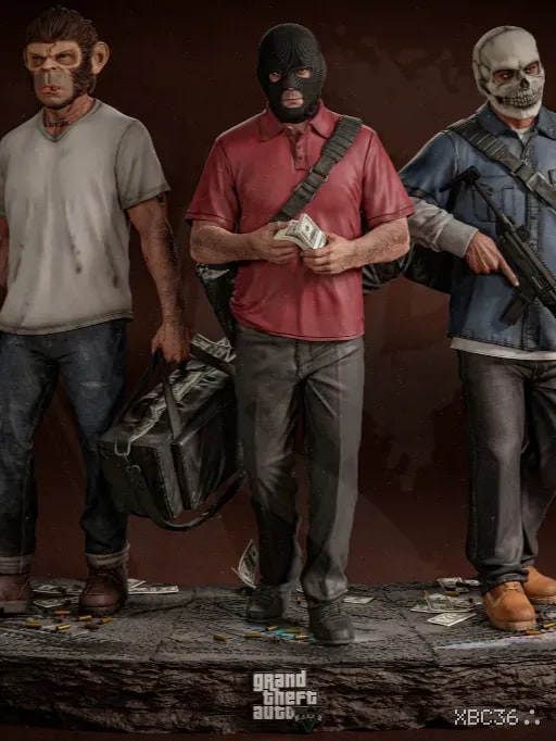 Grand Theft Auto V – 1/6 Scale Resin Statue by