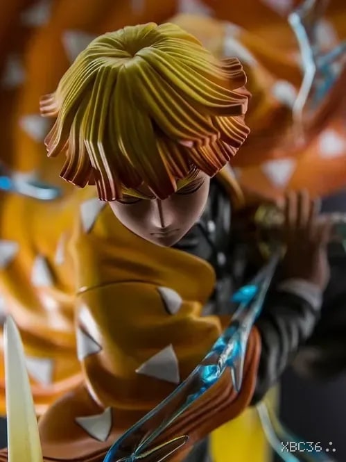 Demon Slayer Agatsuma Zenitsu Action Figure (32 cm)