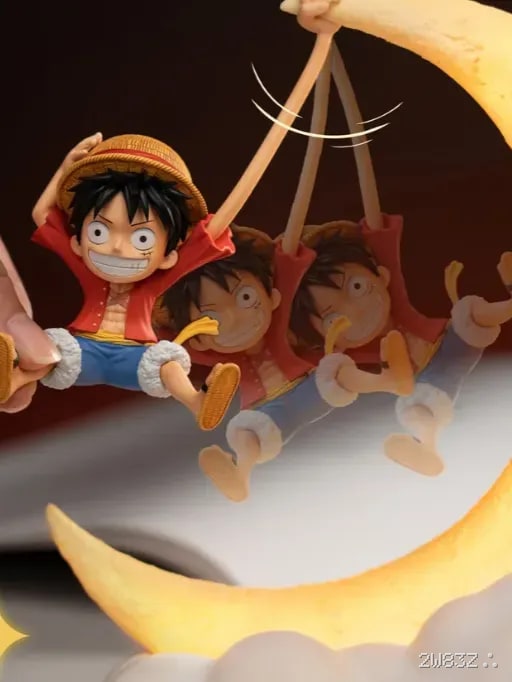Hanging Magnetic Luffy Moon Lamp