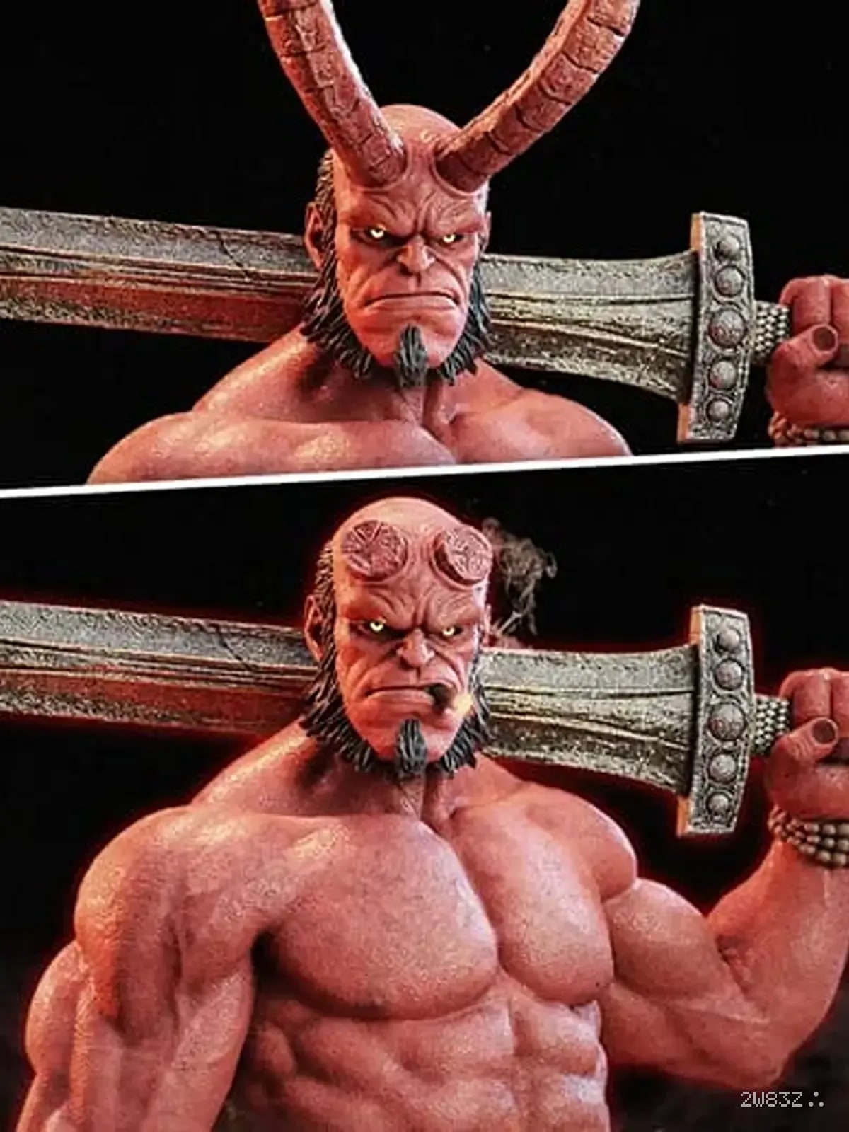 Hellboy Resin Statue – 1/6 Scale