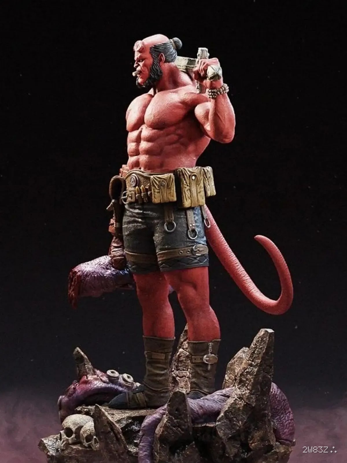 Hellboy Resin Statue – 1/6 Scale