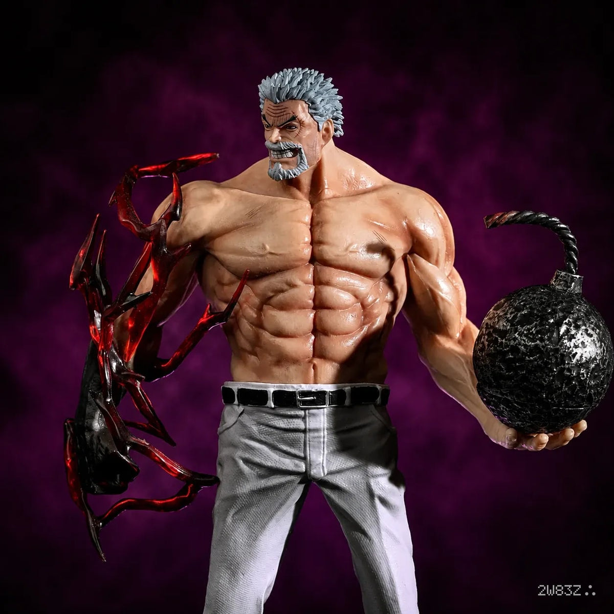 Monkey D. Garp “Prime Hero” Haki Unleashed Statue