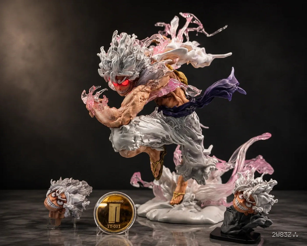Monkey D. Luffy – Gear 5 (Nika Mode) LED Action Figure
