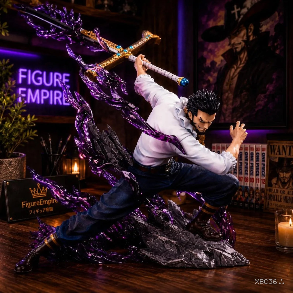 Dracule Mihawk “World’s Strongest Swordsman” Statue