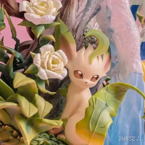 Pokémon Eevee Evolution Family Statue – Eevee & Eeveelutions Collectible PVC Display Figure