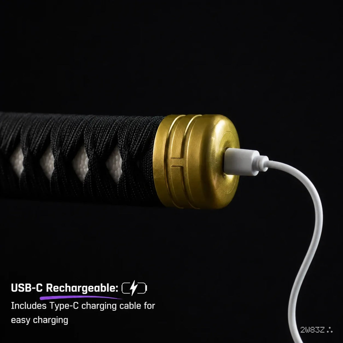 Roronoa Zoro Shusui LED Wooden Katana