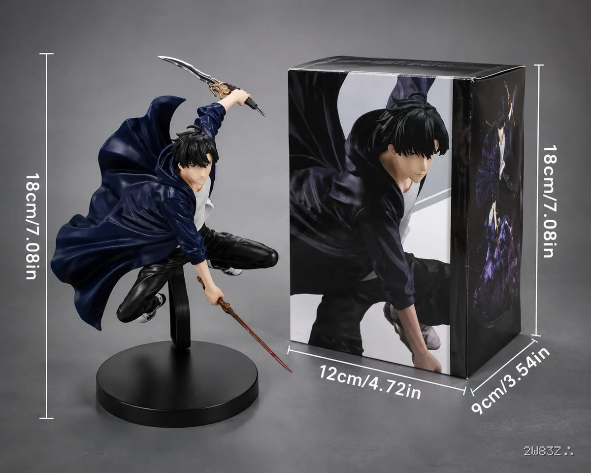 Sung Jin-Woo – Shadow Monarch Awakening Figure (Solo Leveling)