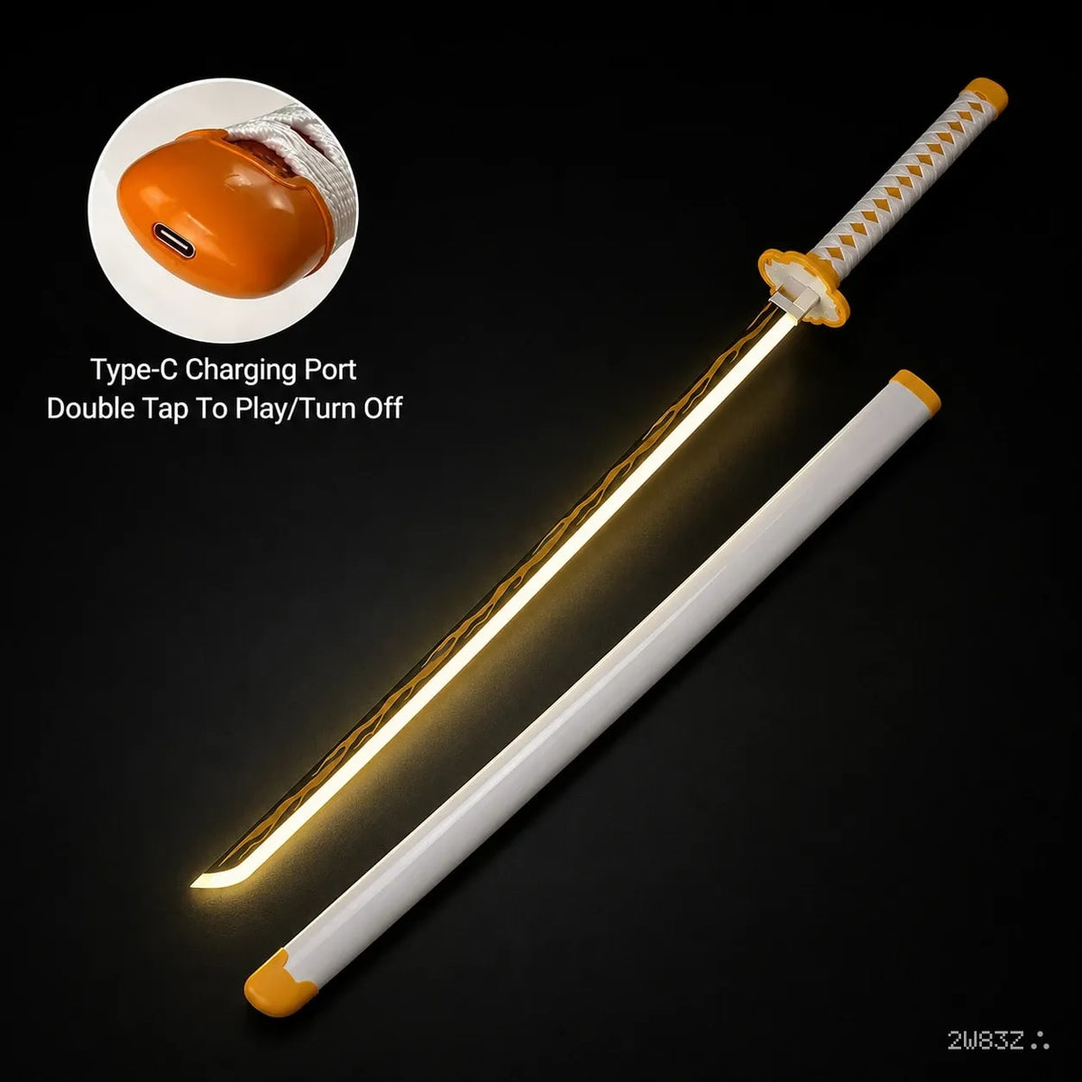 Zenitsu Agatsuma LED Katana Sword