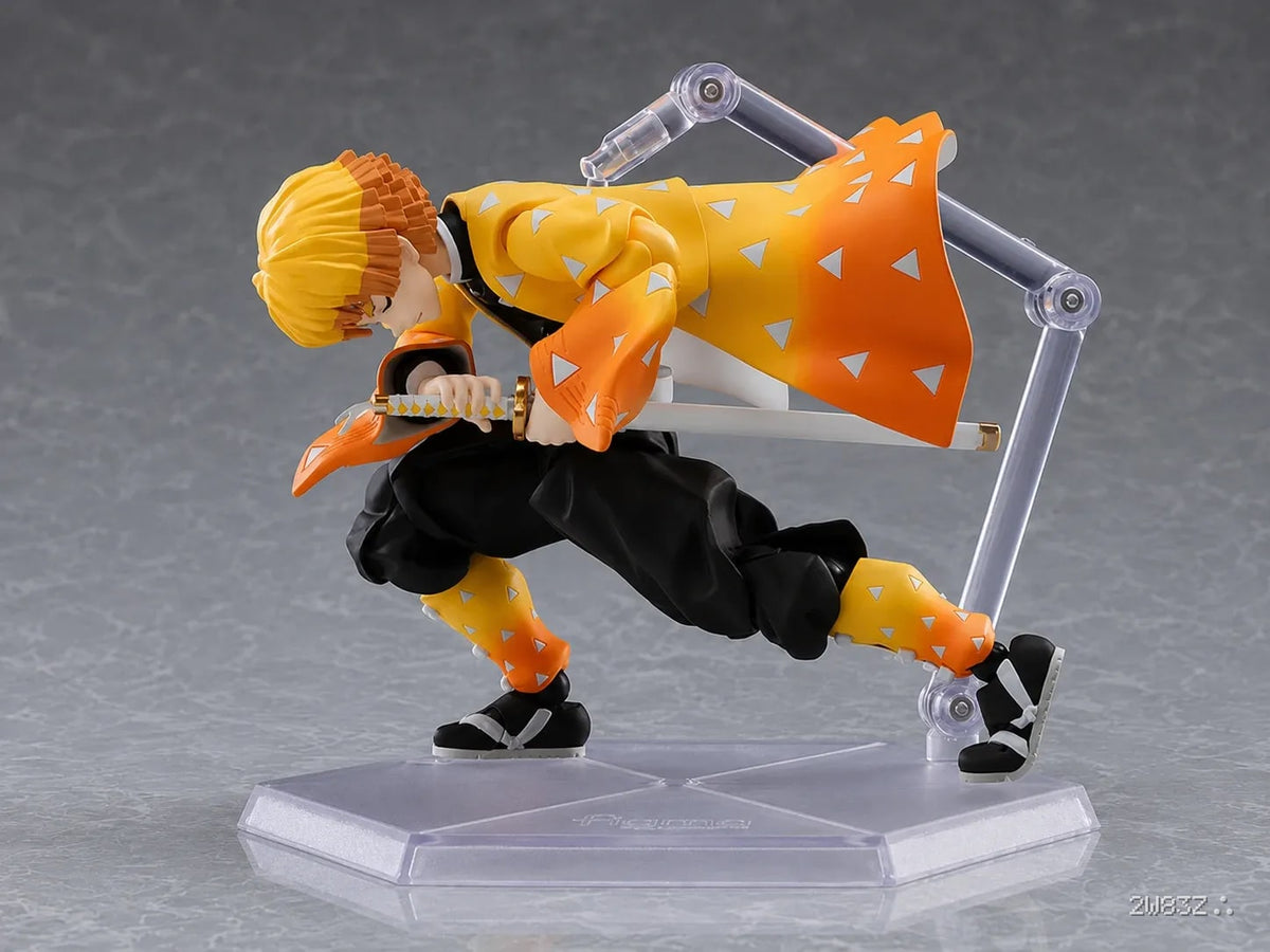 Zenitsu Agatsuma Movable Action Figure – Demon Slayer Anime Collectible