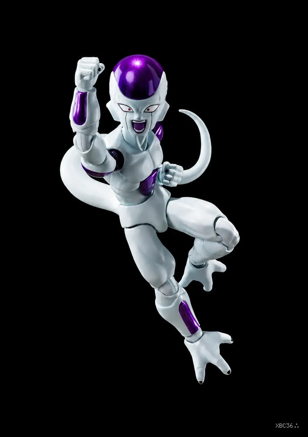 Dragon Ball Z Frieza Final Form Action Figure – Articulated Collectible with Interchangeable Faces & Accessories